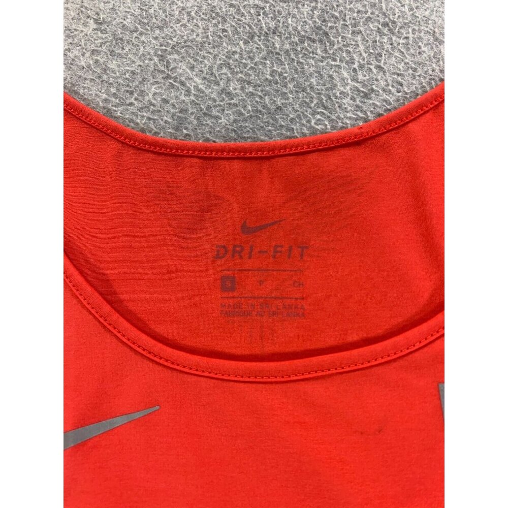 Nike Dri Fit USA Running Training Tank Top (Women's Small) Red - Picture 3 of 11